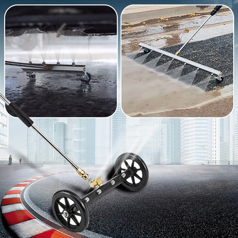 Undercarriage Pressure Cleaner Water Broom For Vehicle Cleaning