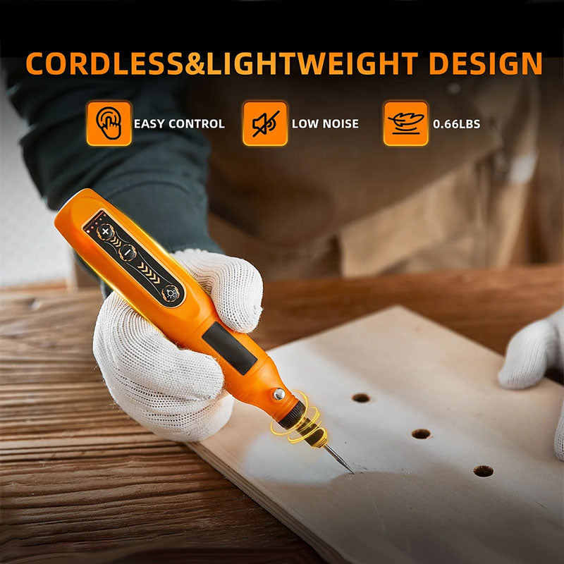 Cordless Rotary Tool With Variable Speed For Precision Cutting And Grinding