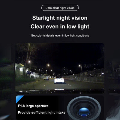 ADAS HD Dash Cam With Advanced Safety Features And Clear Recording
