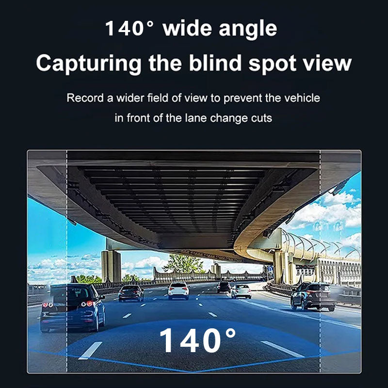 ADAS HD Dash Cam With Advanced Safety Features And Clear Recording