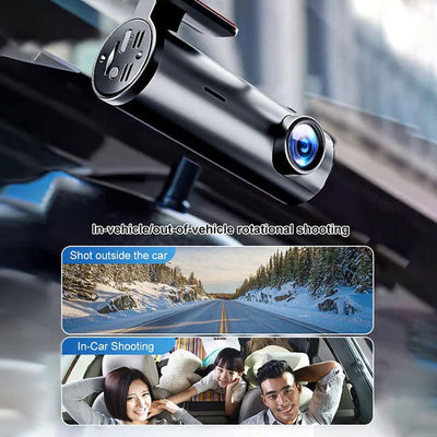 ADAS HD Dash Cam With Advanced Safety Features And Clear Recording