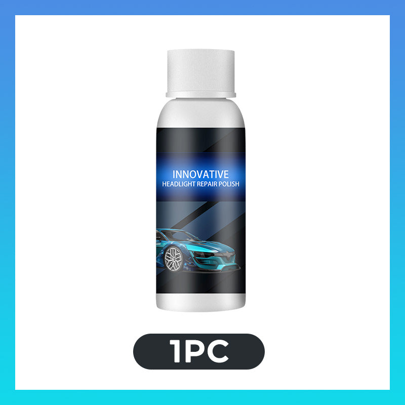 Car Headlight Repair Fluid Restores Clarity And Brightness