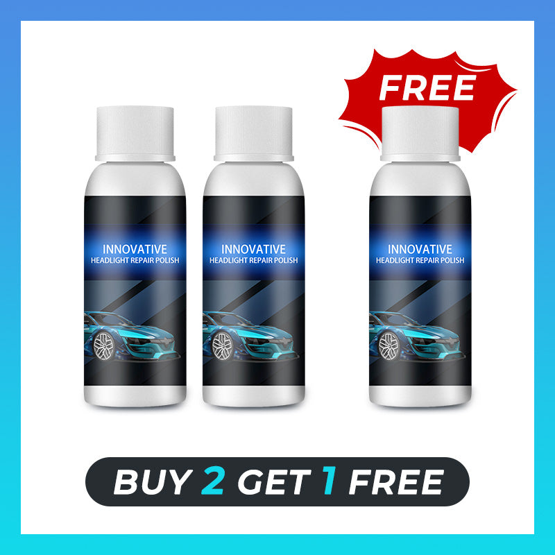 Car Headlight Repair Fluid Restores Clarity And Brightness