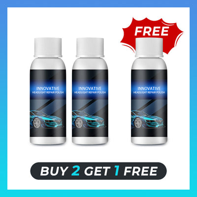 Car Headlight Repair Fluid Restores Clarity And Brightness