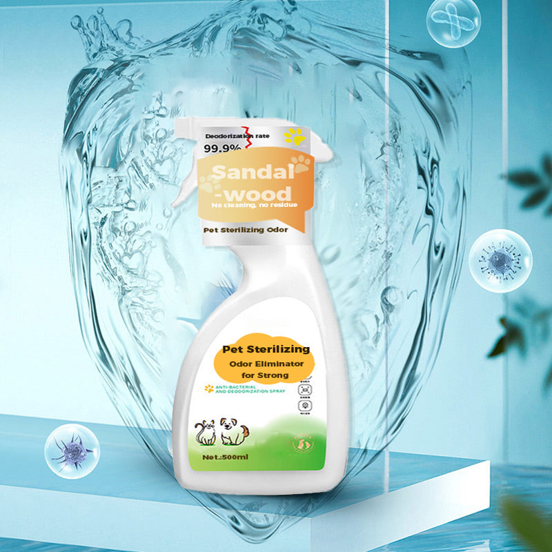 Pet Odor Eliminator Sterilizing Spray For Strong Odors