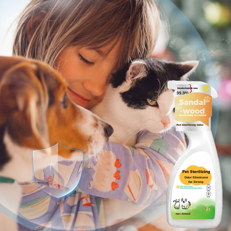 Pet Odor Eliminator Sterilizing Spray For Strong Odors