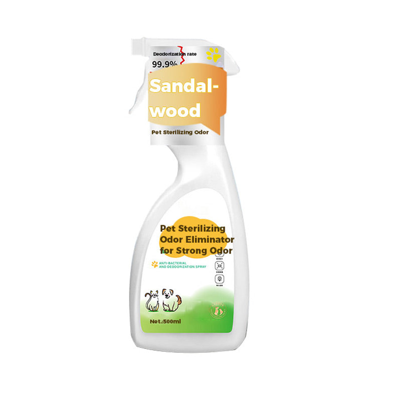 Pet Odor Eliminator Sterilizing Spray For Strong Odors