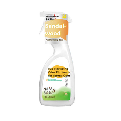 Pet Odor Eliminator Sterilizing Spray For Strong Odors