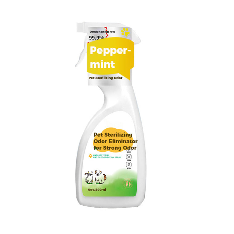 Pet Odor Eliminator Sterilizing Spray For Strong Odors