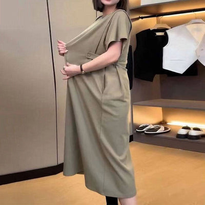 Summer Women's Casual Dress Loose Comfortable Stylish Fashion