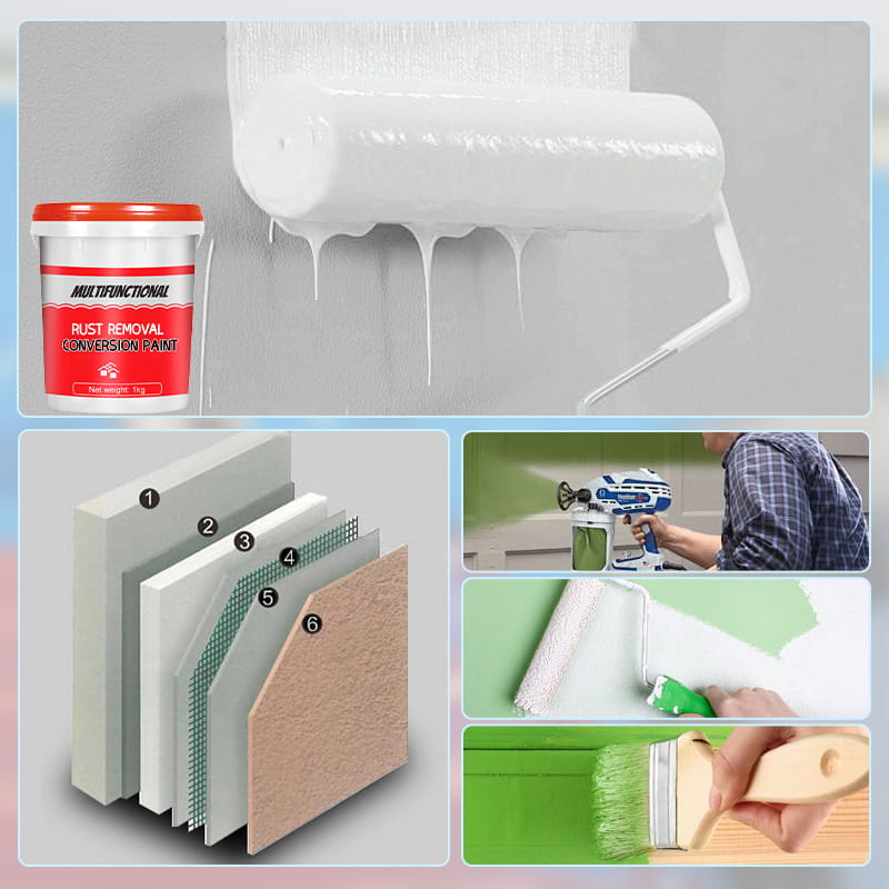 Multifunctional Rust Removal Paint With Conversion And Protection Properties