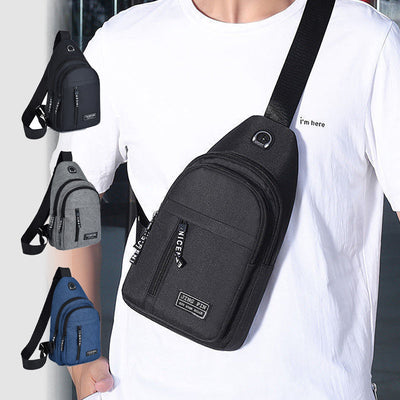 Sling Bag With USB Port Durable And Convenient Travel Accessory