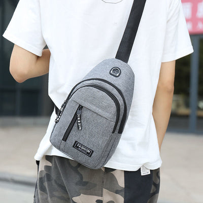 Sling Bag With USB Port Durable And Convenient Travel Accessory