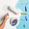 Paint Roller With Detachable Handle For Easy Painting And Cleaning