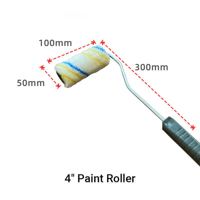 Paint Roller With Detachable Handle For Easy Painting And Cleaning
