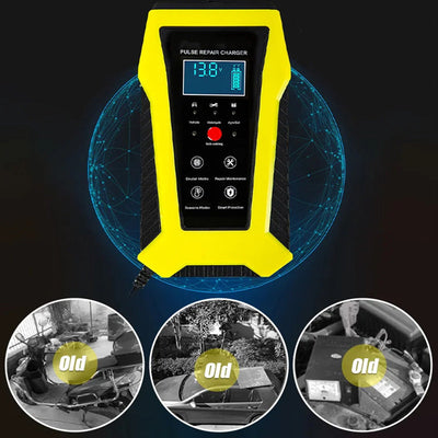 Car Battery Repair Charger Fast Charging Portable Power Booster
