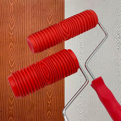 Embossing Texture Paint Roller For Stylish Wall Decoration Patterns