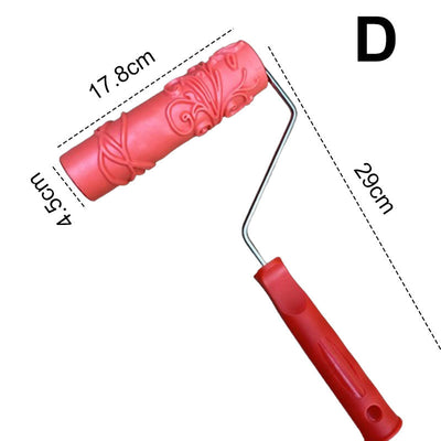 Embossing Texture Paint Roller For Stylish Wall Decoration Patterns