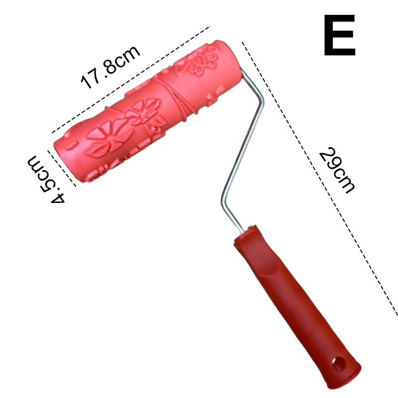 Embossing Texture Paint Roller For Stylish Wall Decoration Patterns