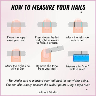 Fashion Cool Firm Press On Nails Stylish False Nail Set