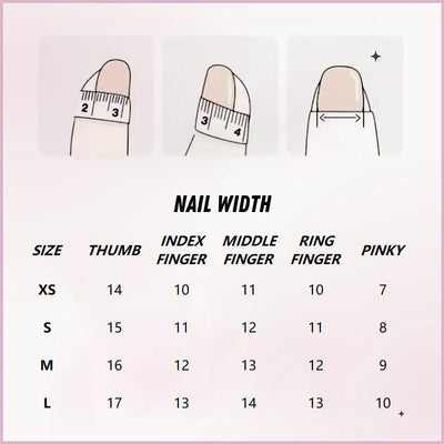 Fashion Cool Firm Press On Nails Stylish False Nail Set