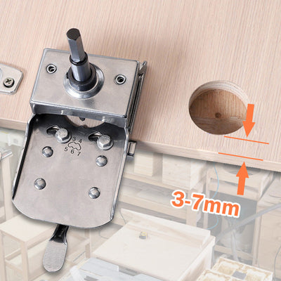 35mm Hinge Drill Locator With Adjustable Clamp For Precision Drilling