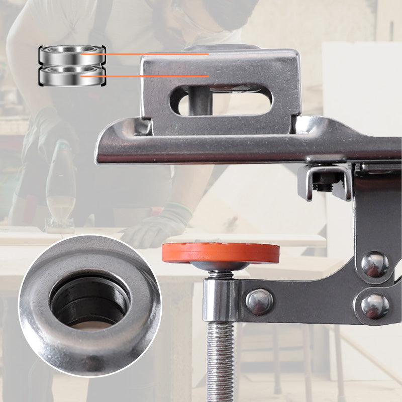 35mm Hinge Drill Locator With Adjustable Clamp For Precision Drilling