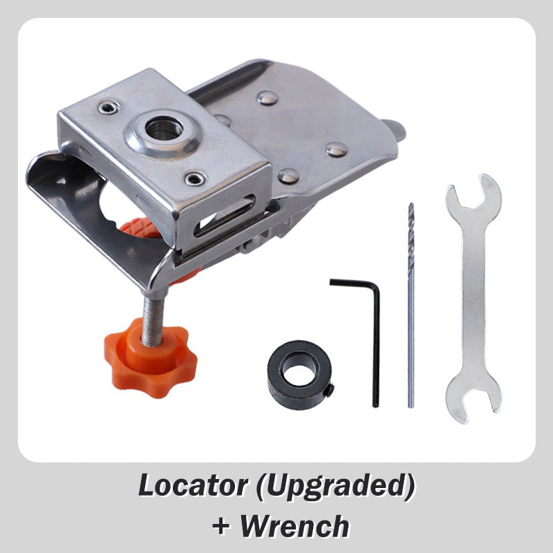 35mm Hinge Drill Locator With Adjustable Clamp For Precision Drilling