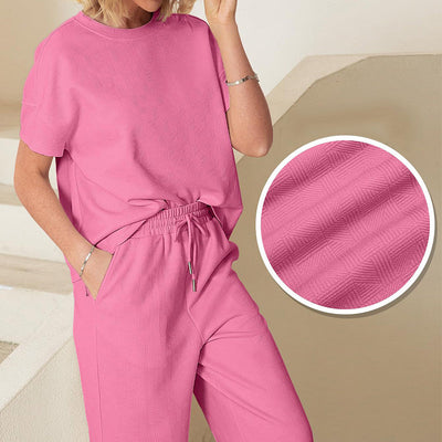Women's Summer 2 Piece Lounge Outfits Comfortable Stylish Sets
