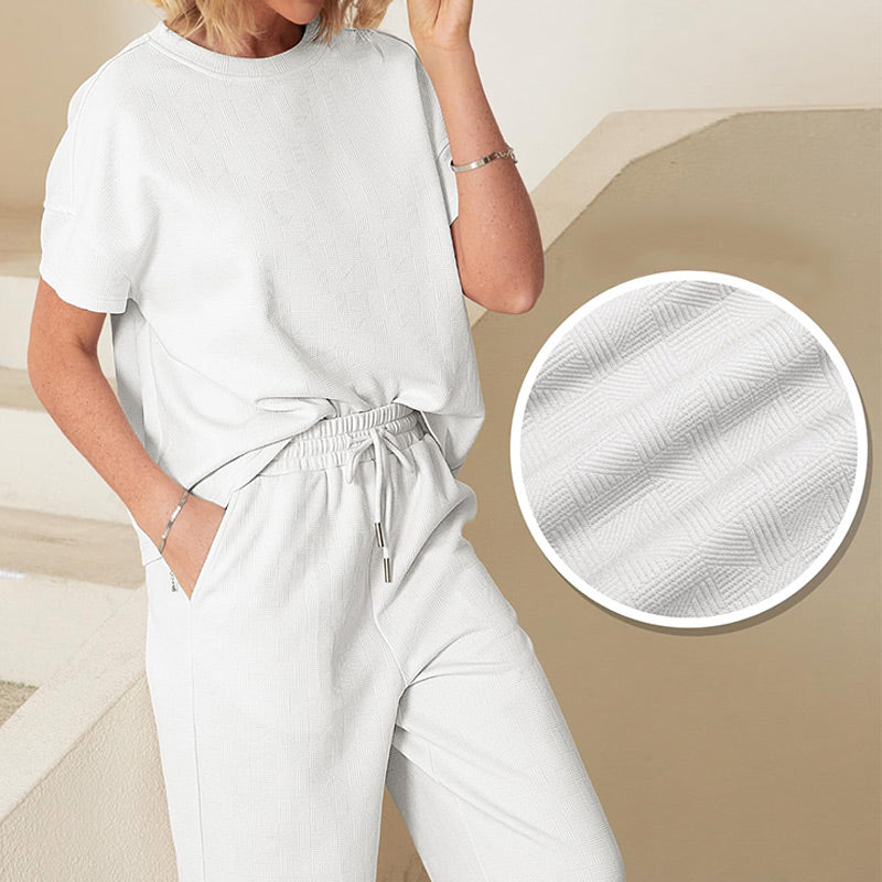Women's Summer 2 Piece Lounge Outfits Comfortable Stylish Sets