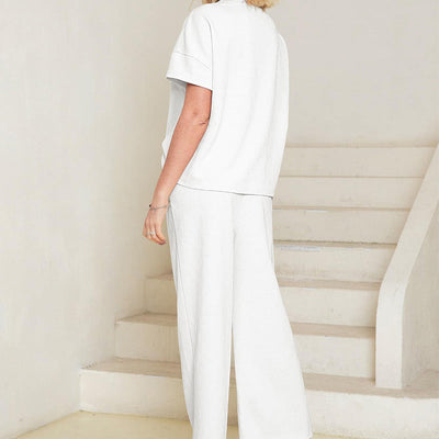 Women's Summer 2 Piece Lounge Outfits Comfortable Stylish Sets