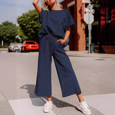 Women's Summer 2 Piece Lounge Outfits Comfortable Stylish Sets
