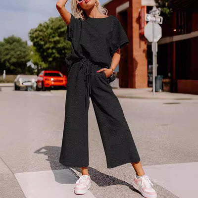 Women's Summer 2 Piece Lounge Outfits Comfortable Stylish Sets