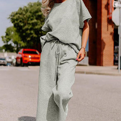 Women's Summer 2 Piece Lounge Outfits Comfortable Stylish Sets