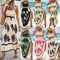 Summer Print Sleeveless Dress For Women Flowy Long Casual Wear