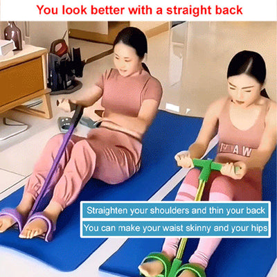 Multifunctional Pedal Puller Resistance Rope For Strength Training
