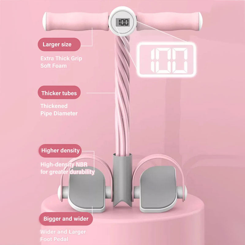 Multifunctional Pedal Puller Resistance Rope For Strength Training