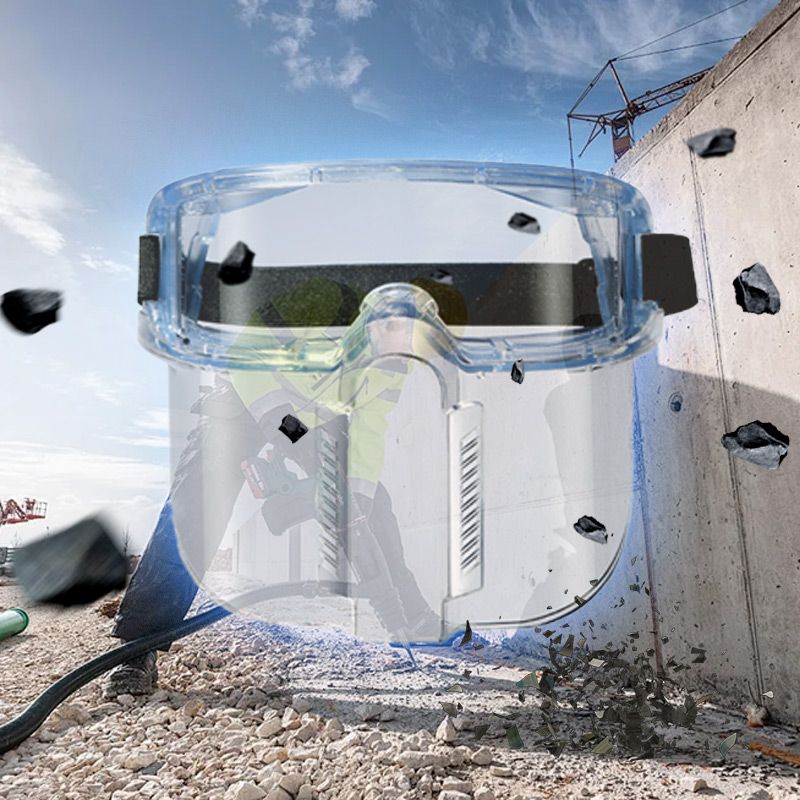 Multipurpose Ergonomic Transparent Face Shield Protective Guard