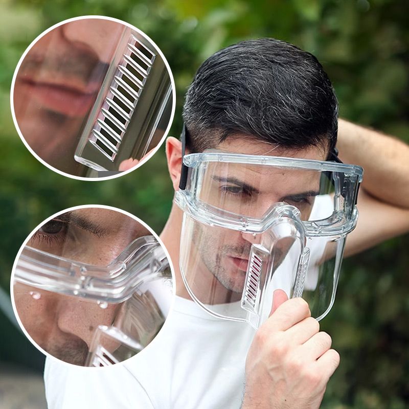 Multipurpose Ergonomic Transparent Face Shield Protective Guard