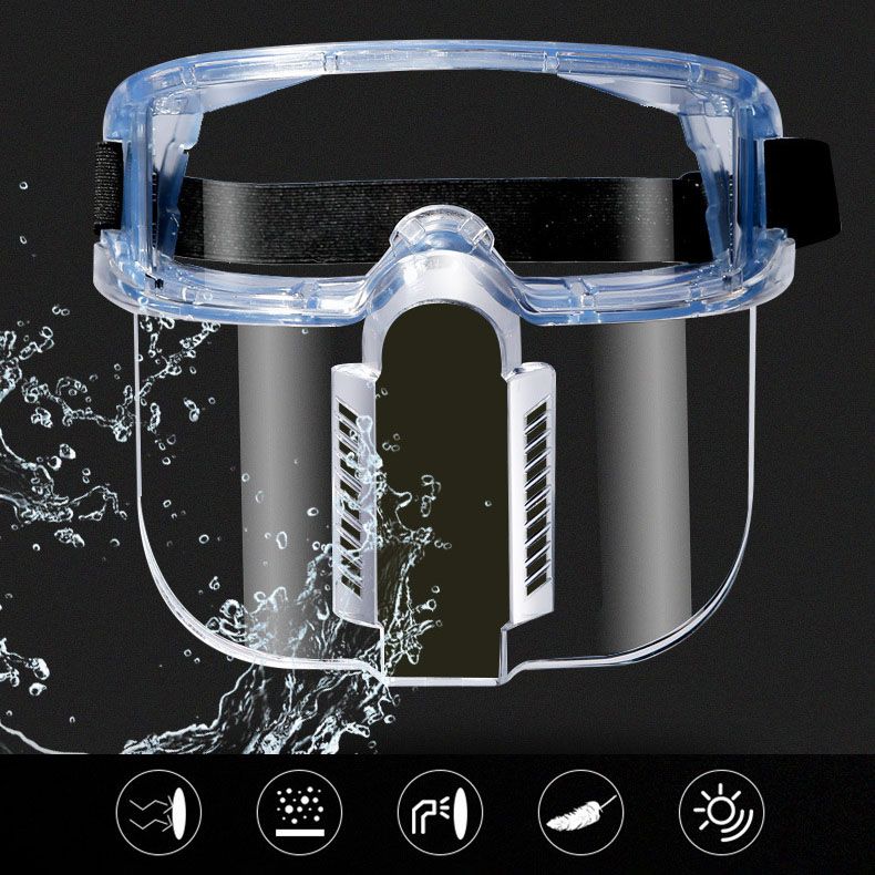 Multipurpose Ergonomic Transparent Face Shield Protective Guard