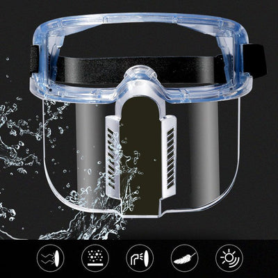 Multipurpose Ergonomic Transparent Face Shield Protective Guard