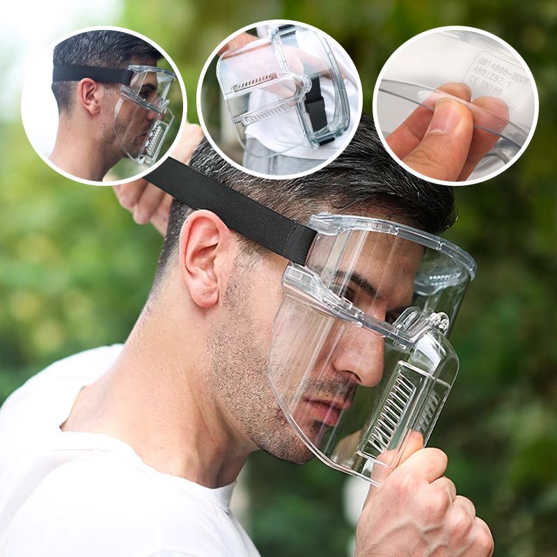 Multipurpose Ergonomic Transparent Face Shield Protective Guard