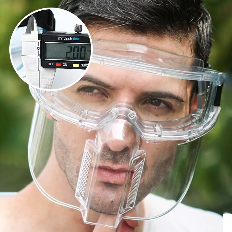 Multipurpose Ergonomic Transparent Face Shield Protective Guard