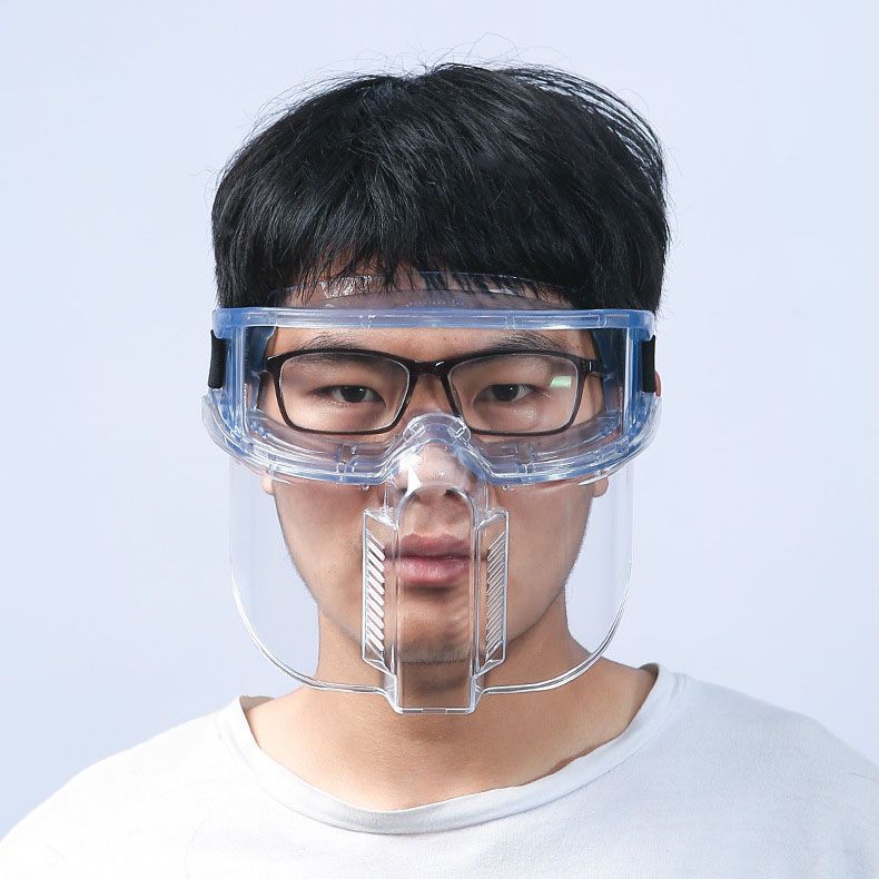 Multipurpose Ergonomic Transparent Face Shield Protective Guard