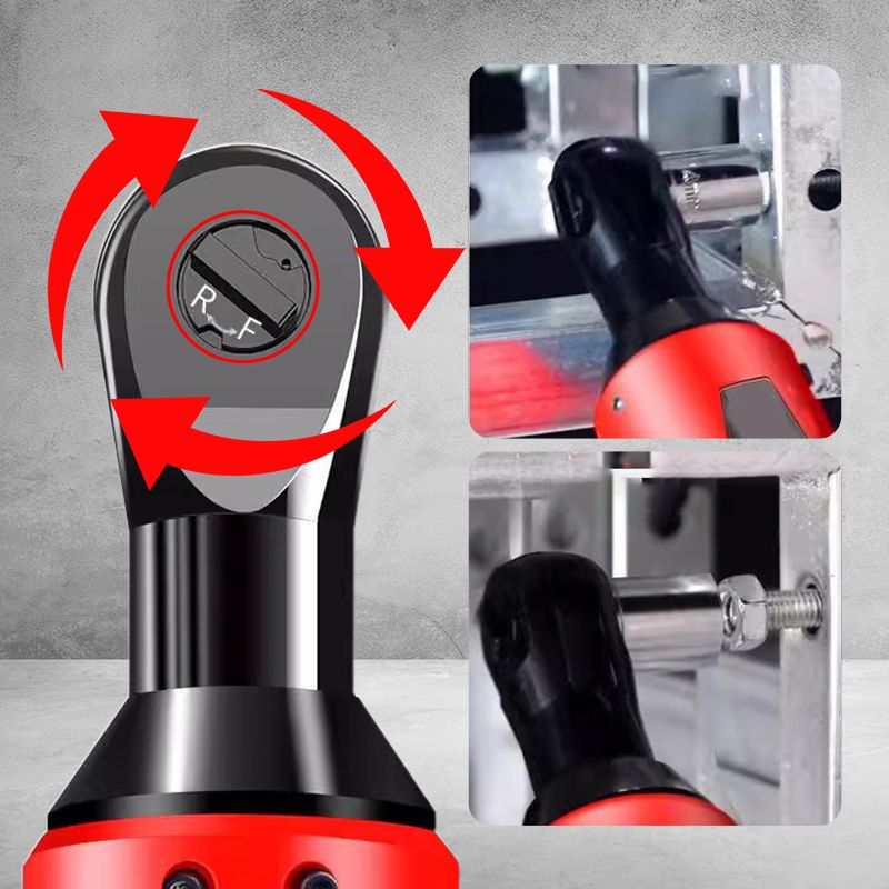 Cordless Electric Ratchet Wrench Powerful Battery Operated Tool