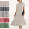 Women's Printed Ruffle Sleeve Dress Elegant Charming Stylish Design