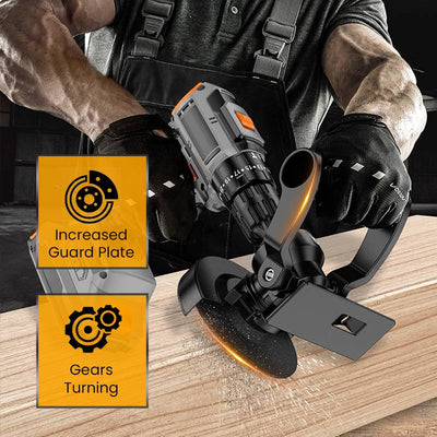 Electric Right Angle Drill Driver Cordless Compact Power Tool