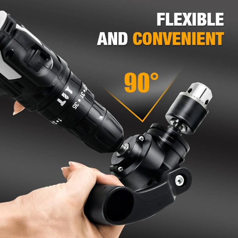 Electric Right Angle Drill Driver Cordless Compact Power Tool