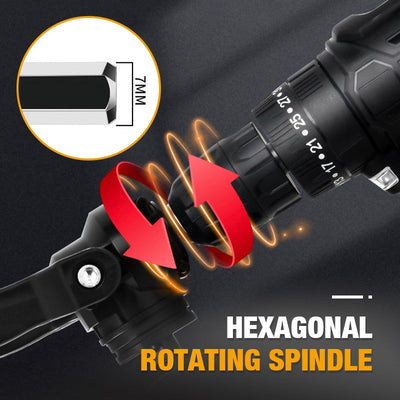Electric Right Angle Drill Driver Cordless Compact Power Tool