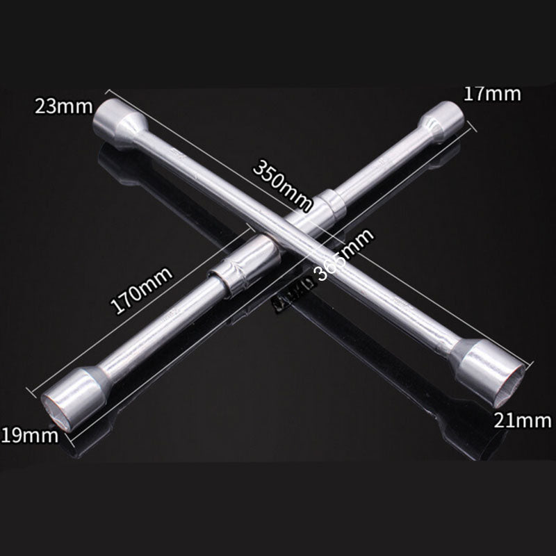 Universal Folding Lug Wrench For Car Tire Changing Tool